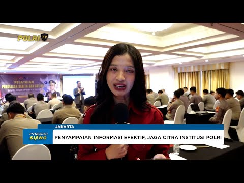 LIVE REPORT - RANGKAIAN PELATIHAN PENULISAN BERITA &amp; ARTIKEL DIVHUMAS POLRI 2025