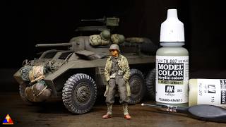 Stress-Free Figure Painting | 1/35 US WWII GI Painting Tutorial