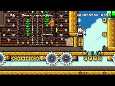 Express Train to Star Station by Swedo - Super Mario Maker - No Commentary 1AF