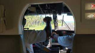 preview picture of video 'Takeoff Twin Otter, Taveuni to Nadi.'