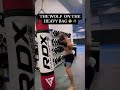 The Wolf on the heavy bag ? (via khamzat_chimaev/IG)