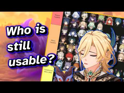 Which OLD Genshin characters can still clear endgame?