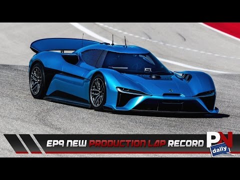 The NIO EP9 Sets The New Production Lap Record