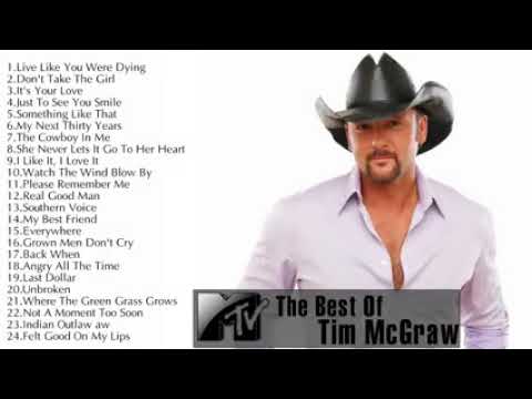 Tim McGraw's Greatest Hits - The Best Of Tim McGraw's Playlist 2018