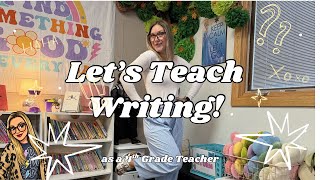 4th Grade Teacher Vlog | Let’s Teach Writing | Cute Spring Outfits from AMAZON!!