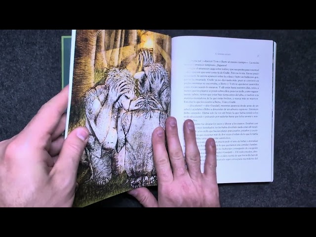 Vídeo relacionado con El Hobbit. Ilustrado por Jemima Catlin: ilustrado por Jemima Catlin (Biblioteca J. R. R. Tolkien)