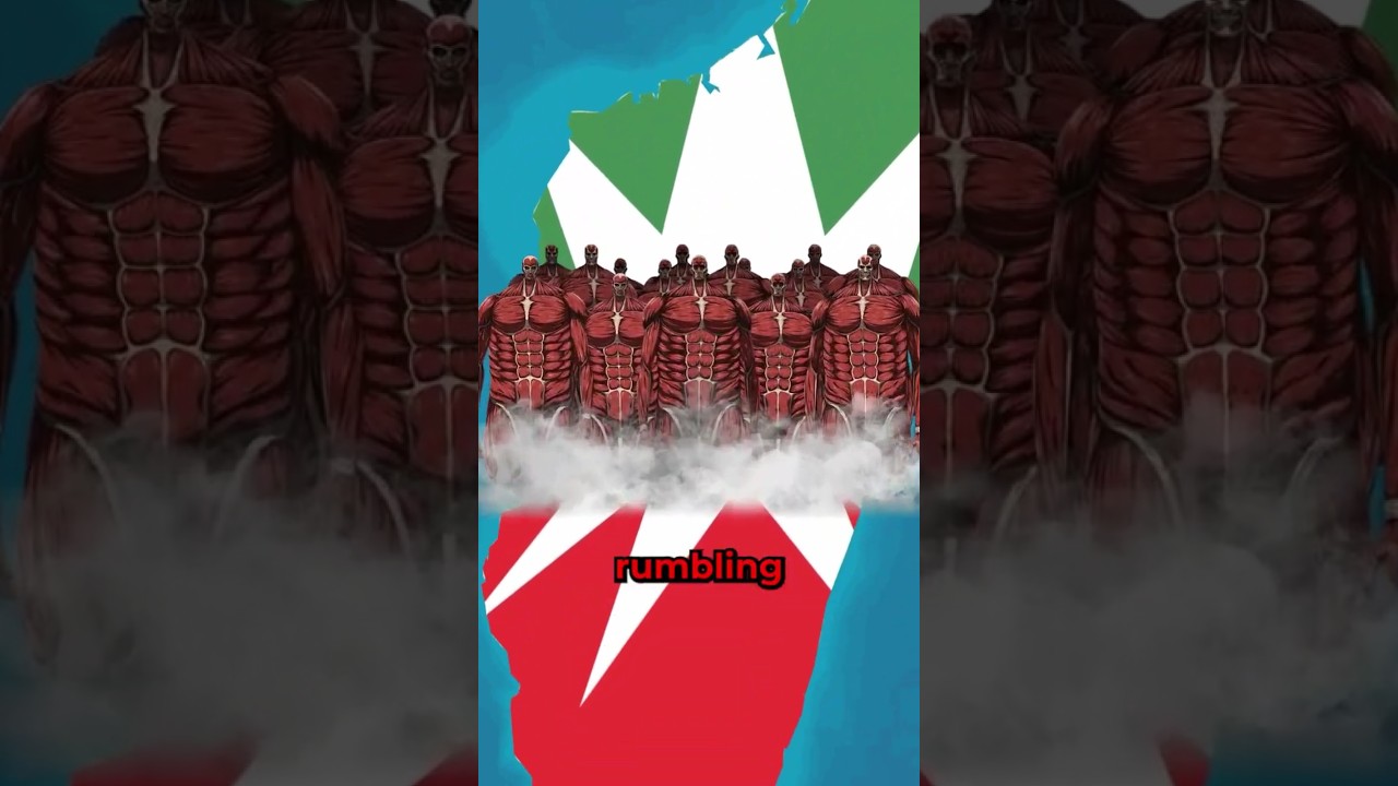 What if Attack on Titan's Rumbling happened today?