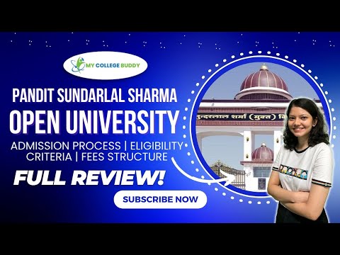 Pandit Sundarlal Sharma Open University (PSSOU) Full Review: Courses | Fees | Admission! #pssou