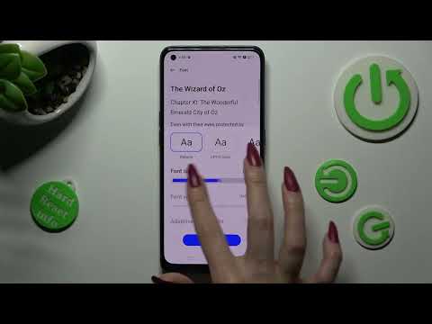 How to Change Font Size on OPPO RENO 8T?