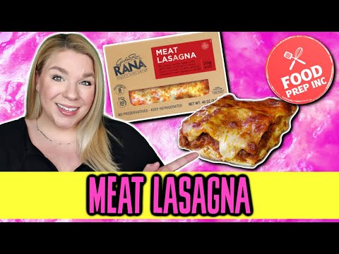 How To Cook Rana Meat Lasagna