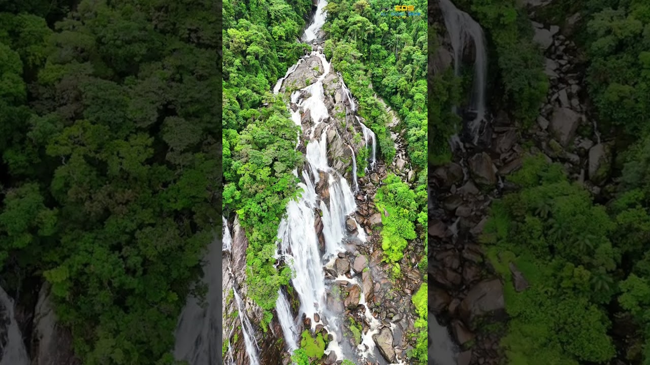Cachoeira VÉU DA NOIVA 😍 #djimini4pro #cachoeirasdobrasil #cachoeirapaulista #cachoeiraveudanoiva