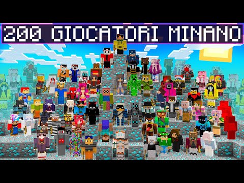 HO MINATO 1 ORA SU MINECRAFT CON 200 BURLONI