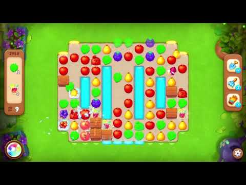 GardenScapes level 2958 18 moves no boosters