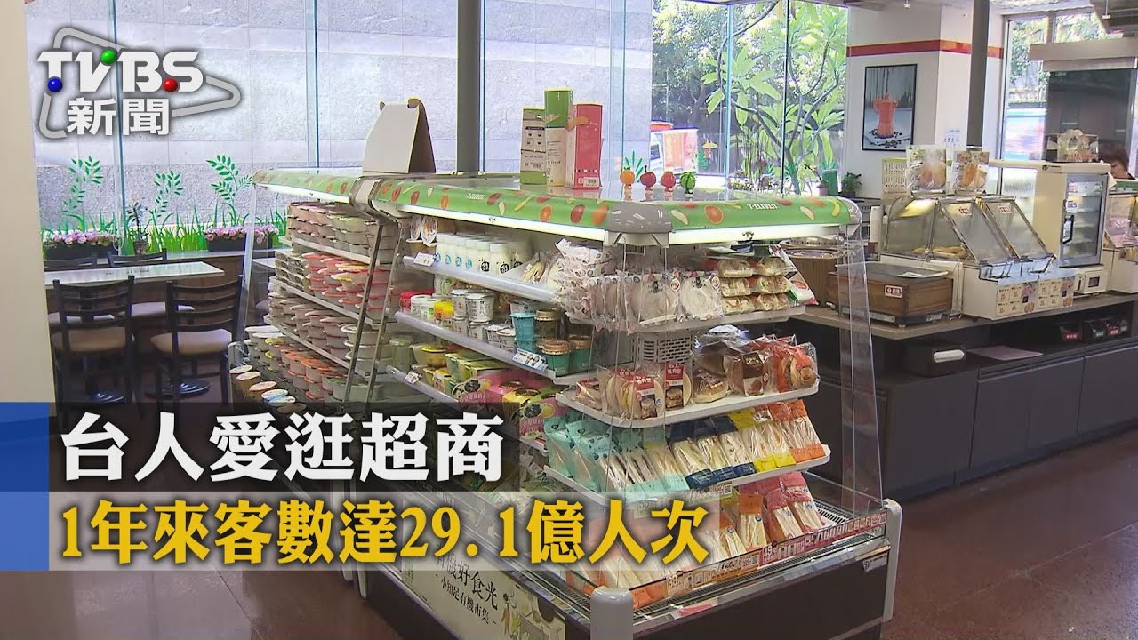 台人愛逛超商 1年來客數達29.1億人次