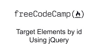 Target the Same Element with Multiple jQuery Selectors - jQuery - Free Code Camp