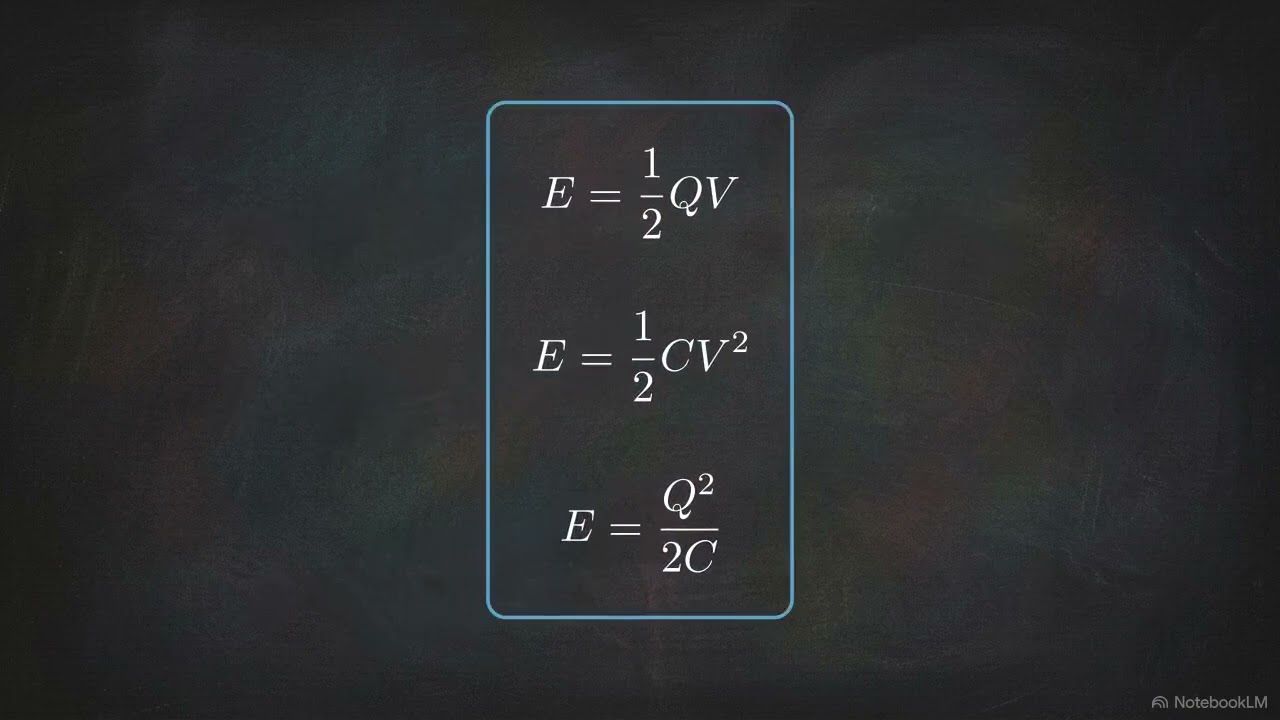 Energy Stored in Capacitors