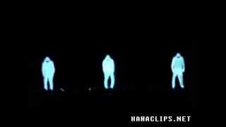 Glow in the Dark illusion dancing