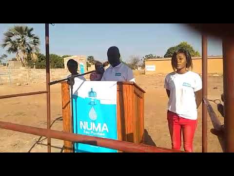 Banfora, Burkina Faso celebrated the grand opening NUMA water bottling plant