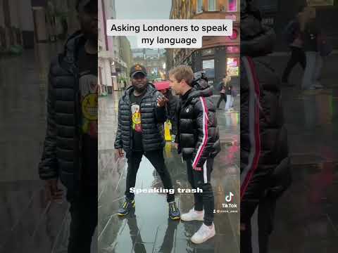 Making Londoners speak my language for 10 pounds