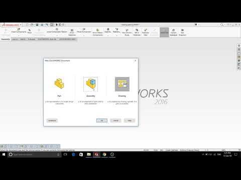 Solidworks 2016 Tutorial 01 Basics