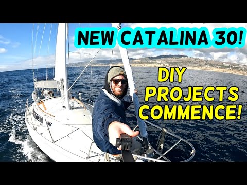 New Catalina 30! A Sea Story Begins | Sailing Fujin S1E1