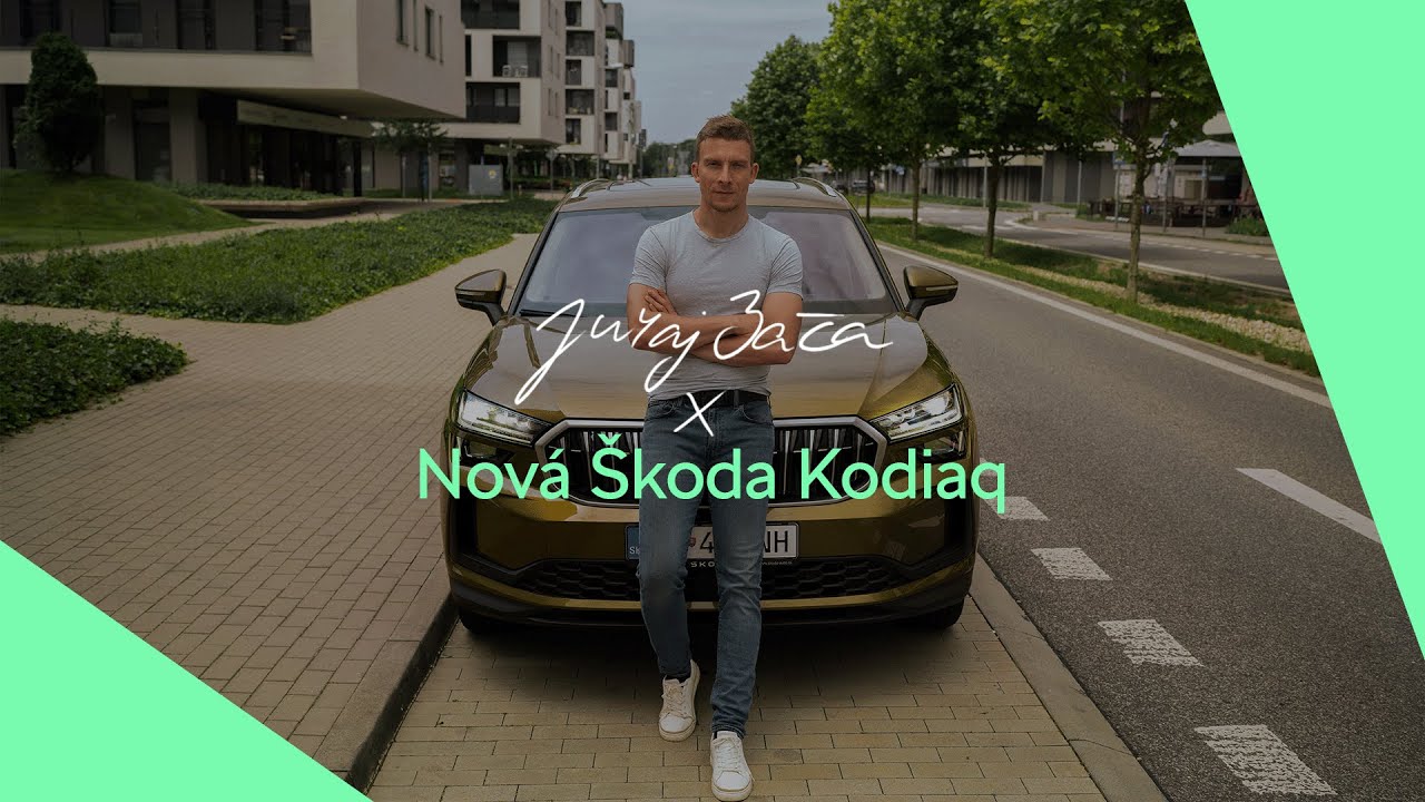 Juraj Bača sa stal ambasádorom značky Škoda na Slovensku. S novou Škoda Kodiaq vyzýva ľudí k odvahe objavovať