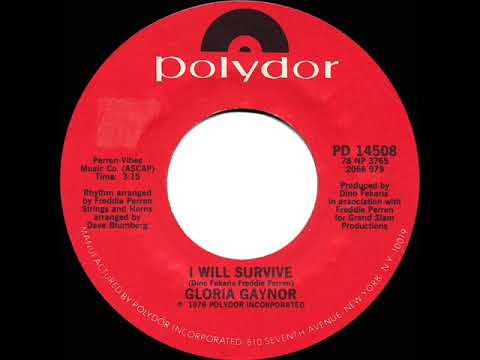 1979 HITS ARCHIVE: I Will Survive - Gloria Gaynor (a #1 record--stereo 45 single version)