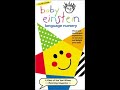 Opening To Baby Einstein Language Nursery 2002 VHS