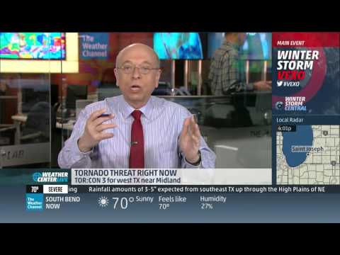 Tornado Watch CO The Weather Channel 15th March 2016