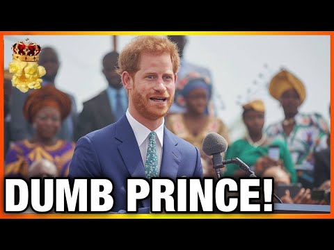 Prince Harry SLAMMED for Making APPALLING TWO WORD COMMENT in Nigeria!