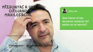¿Qué hacer si los terceros molares están en el Nervio Dentario Inferior