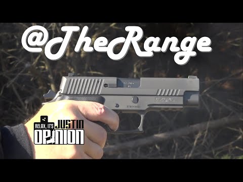 Sig Sauer 1911 .45ACP Montana Range Review; Best PISTOL for Home Defense??
