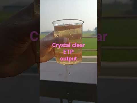 Effluent treatment plant/#ETP Output/#shorts/#sumitstudytalks.