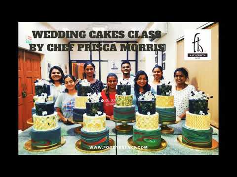 Wedding Cakes Class by Chef Prisca Morris at FB Academy Goa
