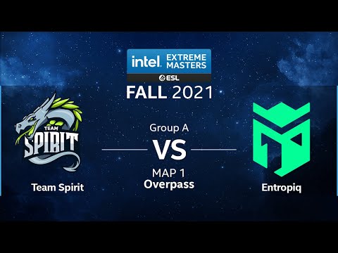 CS:GO - Team Spirit vs. Entropiq [Overpass] Map 1 - IEM Fall 2021 - Group A - CIS