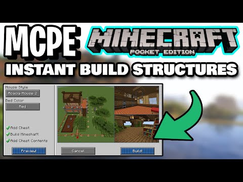 Mind-Blowing! Build Instant Houses in Minecraft PE - Nova Boy