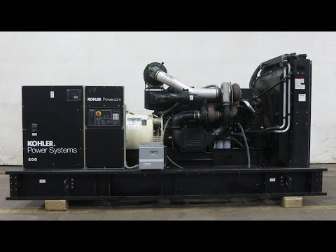 Kohler 600REOZVB 600 kW diesel generator Volvo TWD1641GE EPA Tier 2 eng 201 Hrs Yr 2014 - CSDG #3573