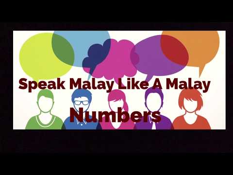 Speak Malay like A Malay - Numbers
