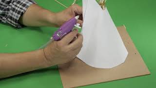 How to Create a Miniature Teepee