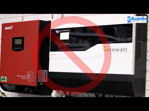 Inversores de tensão híbrido OFF GRID é proibido?