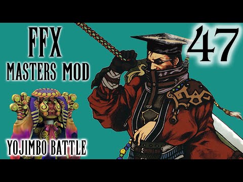 Final Fantasy X Masters Challenge Mod - Part 47 - 1st Post-Game Boss: Lady Ginnem's Yojimbo Battle