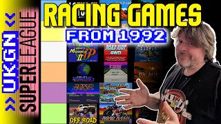 25 Racing games from 1992 RANKED | UKGN Superleague Ep001 #retrogaming