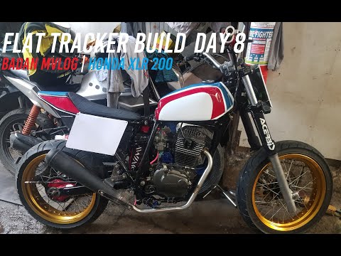 Flat Tracker Build | Honda XLR200 | Part 8
