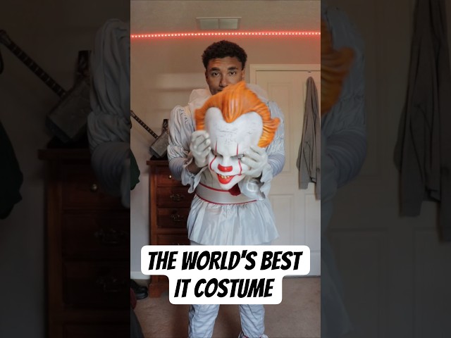 Vídeo relacionado con IT Rubies Máscara Pennywise para adultos, talla única, Oficial Halloween, Carnaval y Fiestas