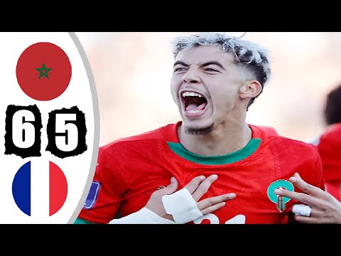 Morocco vs France U20 6-5 Highlights & All Goals - World Cup U20 - 2025