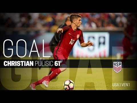 MNT vs. Venezuela: Christian Pulisic Goal - June 3, 2017