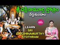 Learn దక్షిణామూర్తి స్తోత్రం Top Hindu Priest Reveals Sri 