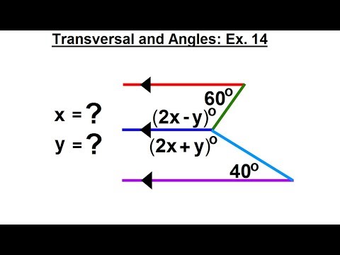 Geometry Ch 4 Lines and Angles 1 of 54 Parallel Lines and Planes