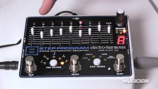 Video thumbnail for Electro-Harmonix 8-Step Program CV Sequencer Overview by Electronic Musician Magazine