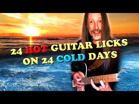 24 HOT LICKS ON 24 COLD DAYS 🔥🔥🔥 Exceptional Cool & Stunning Rock Guitar Licks 🎸 Guitar-Nerdery 126